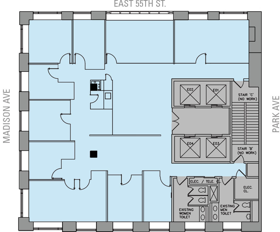 16th floor plan
